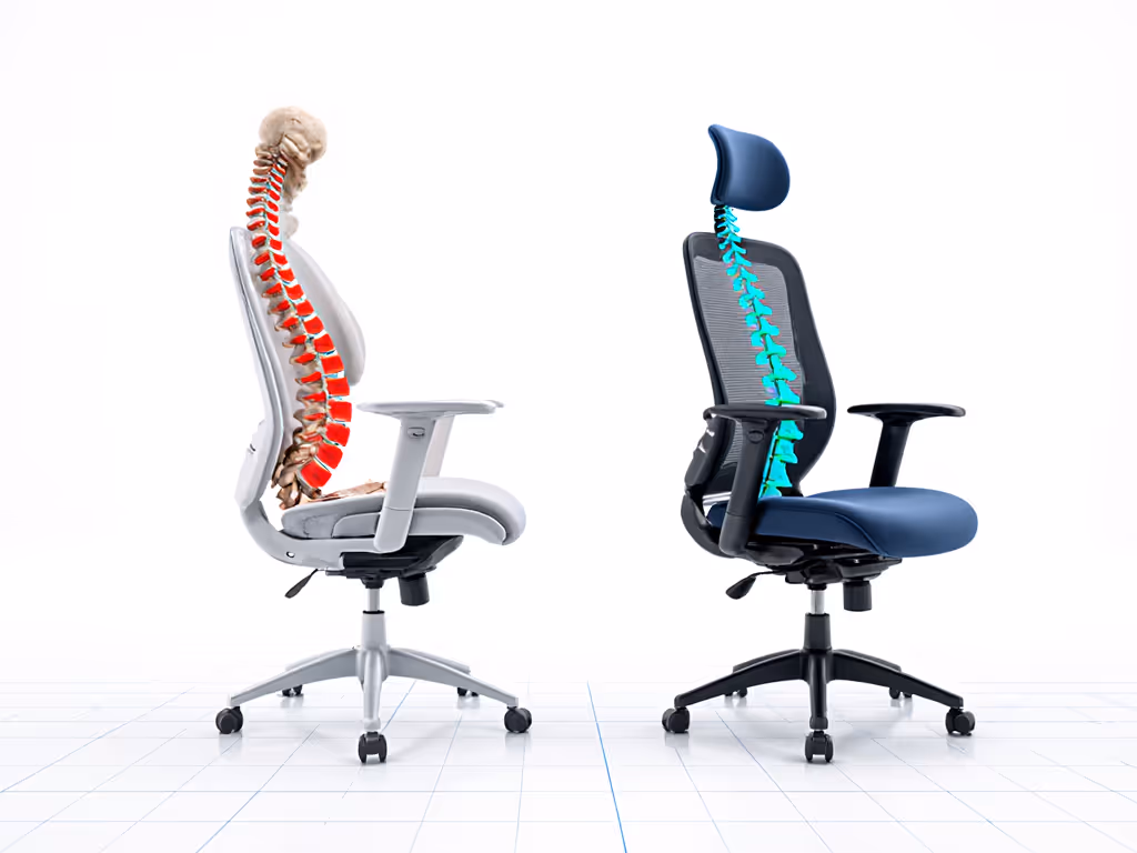 spinal_alignment_diagram_showing_pressure_points_on_damaged_vs_maintained_chairs
