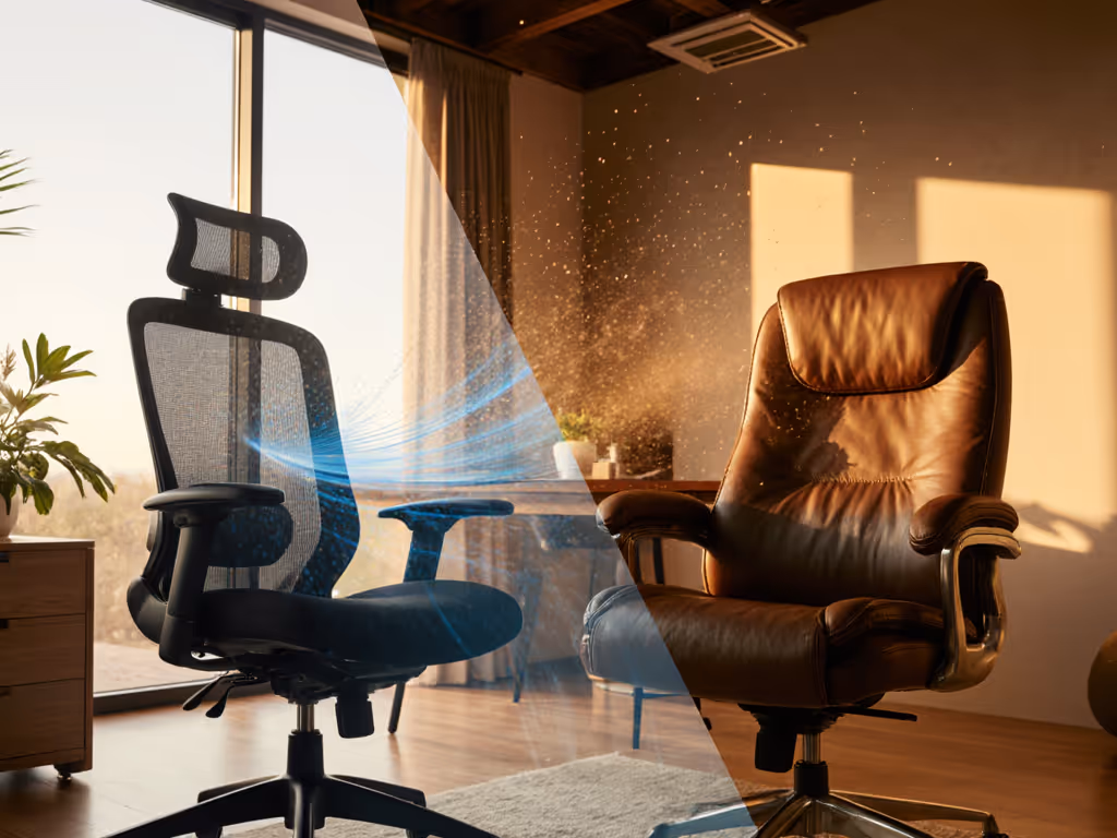 Mesh vs Padded Chairs: Breathable Comfort for Hot Climates
