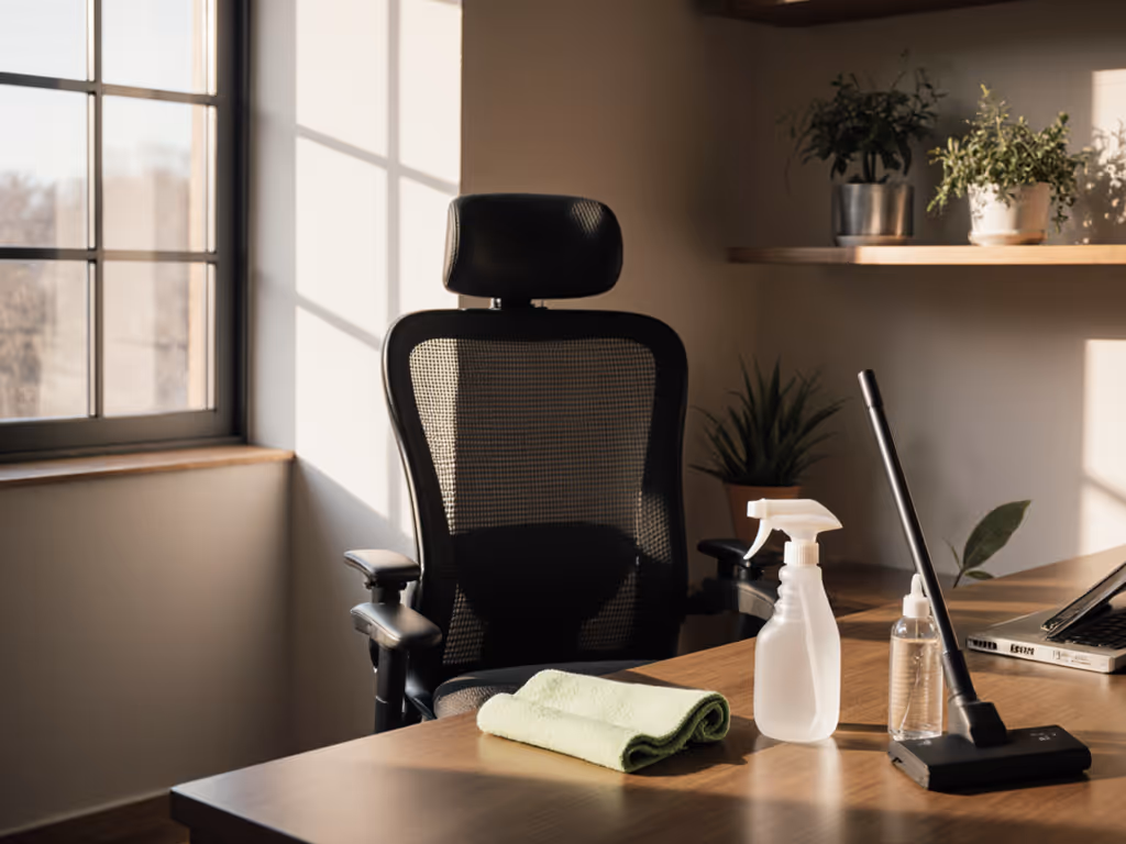 Preserve Your Ergonomic Chair's Value Through Cleaning